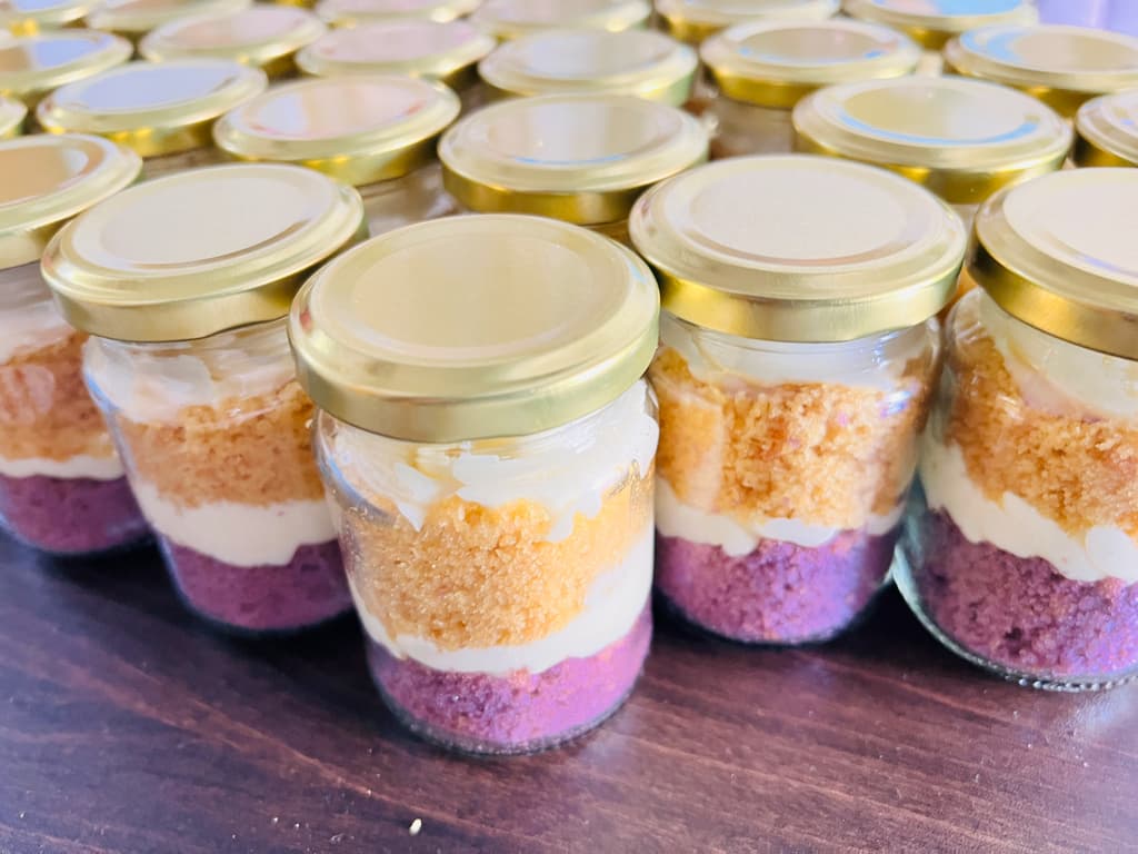 Wedding Jar Cake