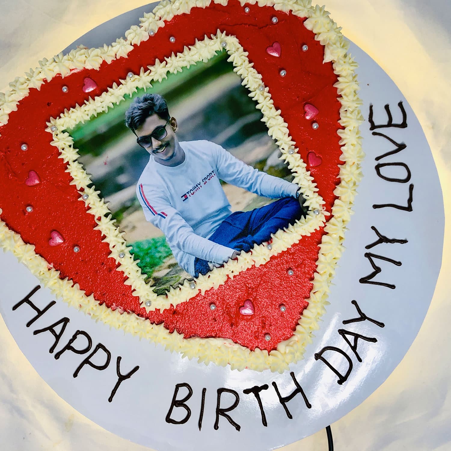 Photo Printed Cake - non edible — image 3