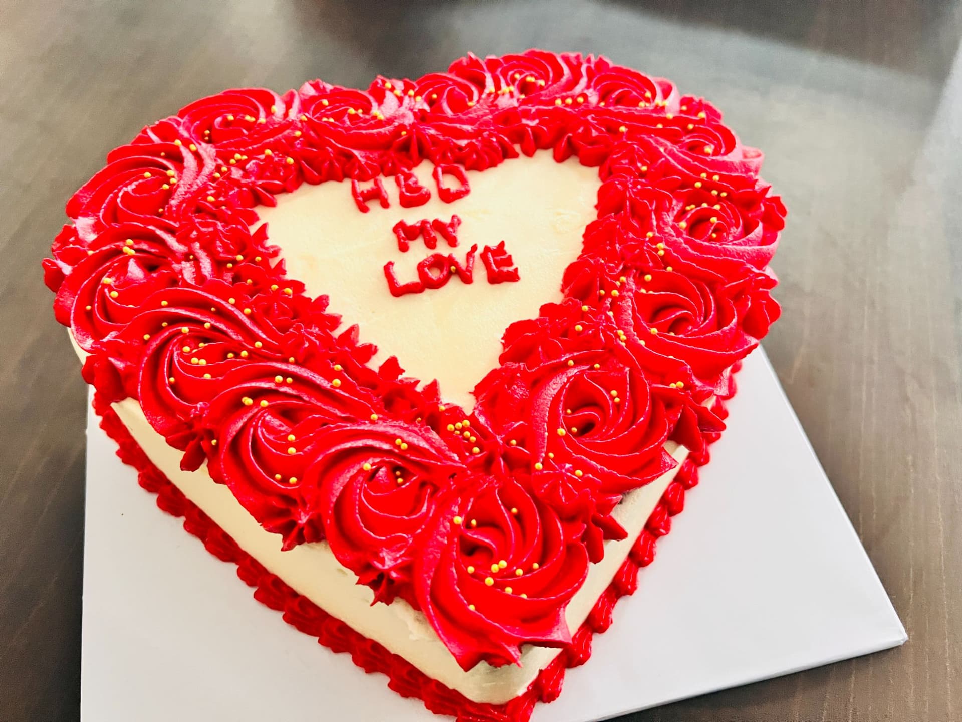 Red Heart - Shaped Love Cake — image 6