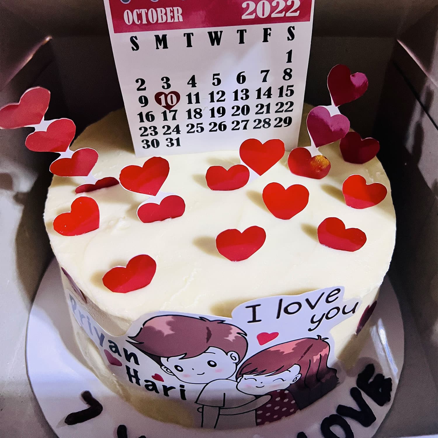 Signature Calendar Birthday Cake — image 4