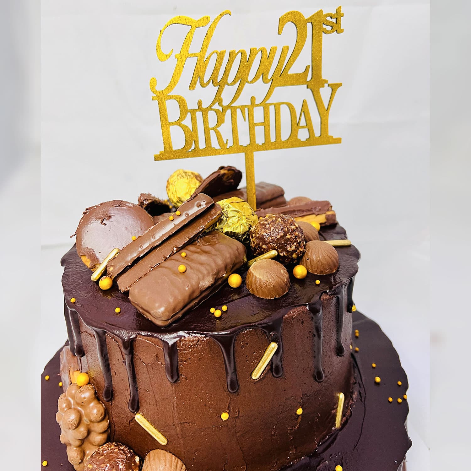 Pink Large Event Birthday Cake — image 3