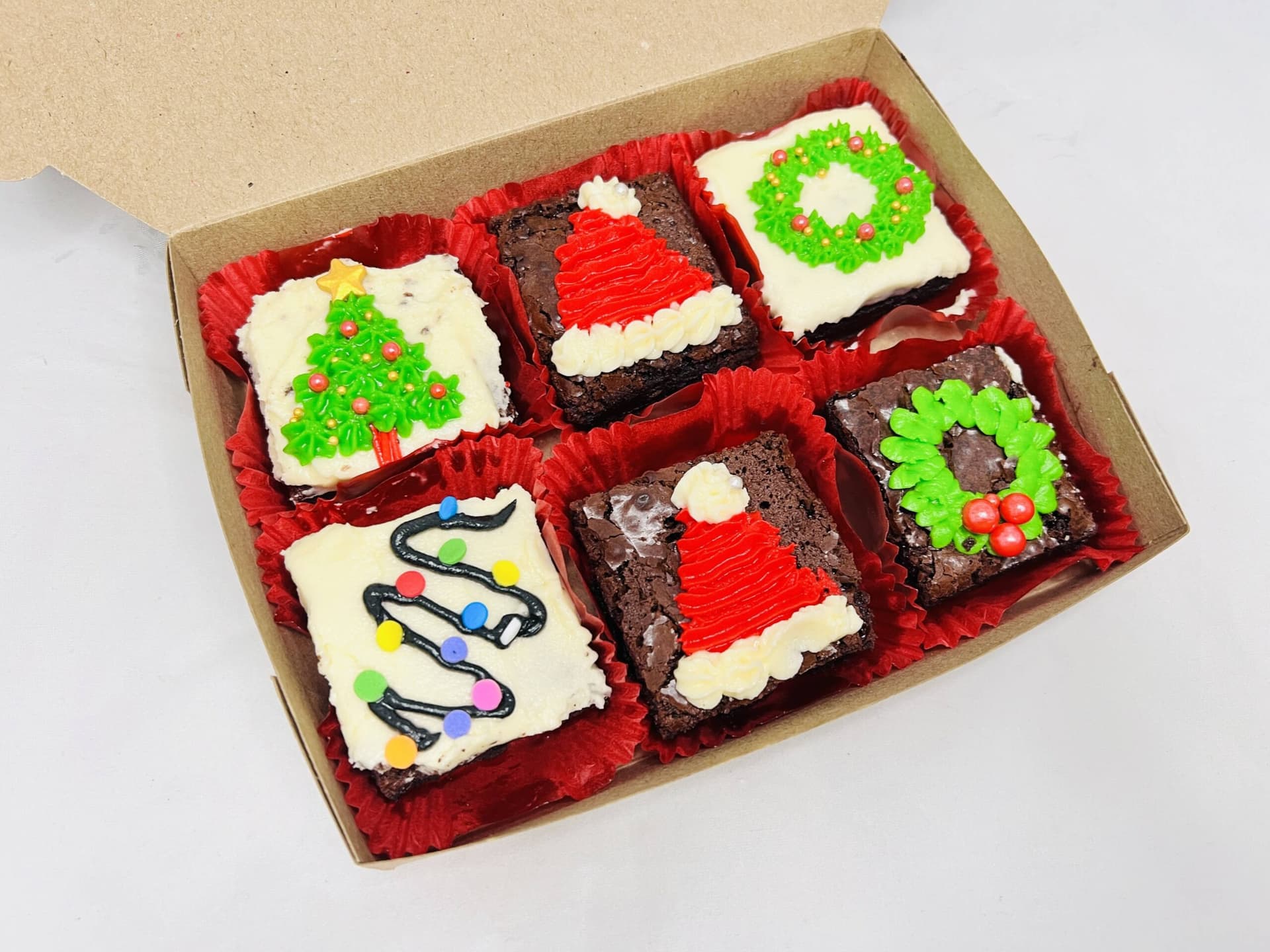 Christmas Themed Brownies - Gift Box — image 3