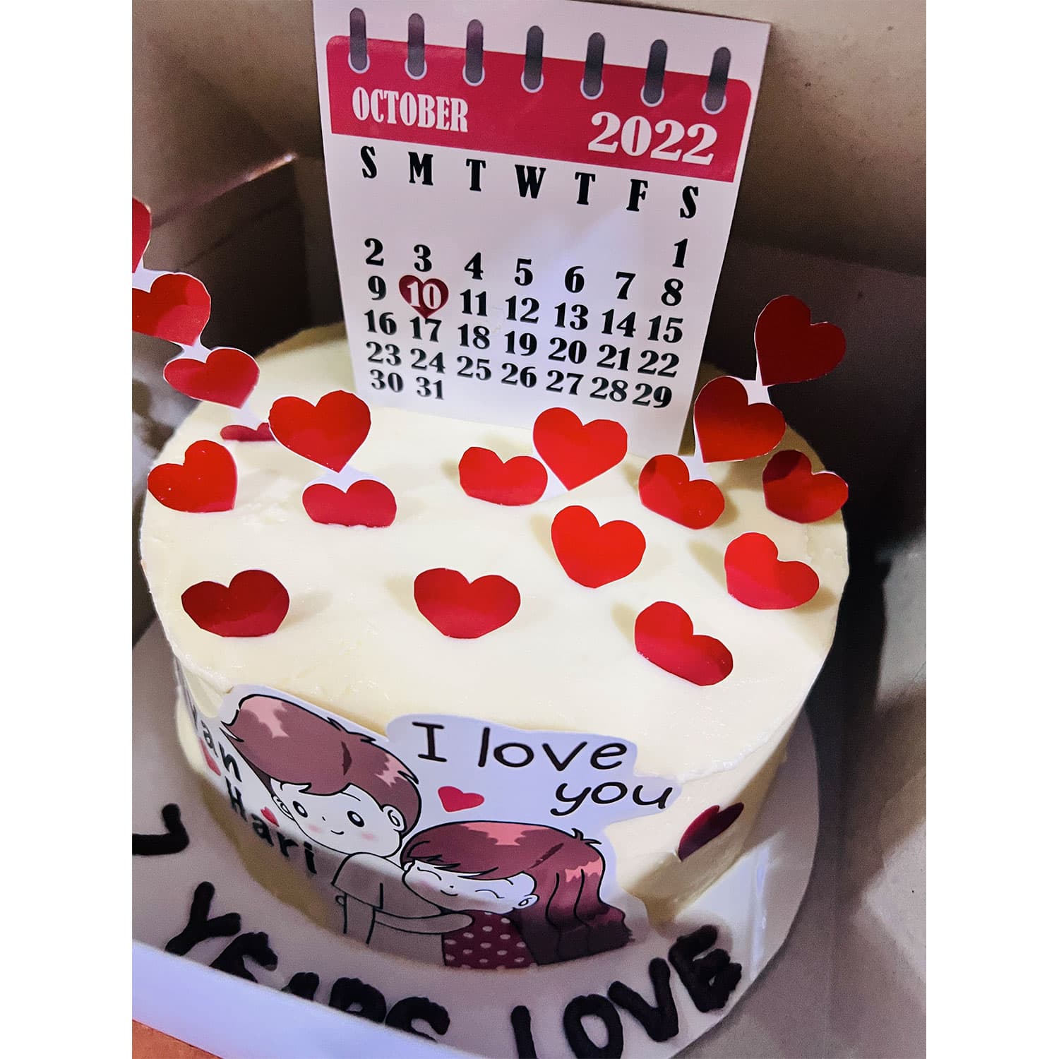 Signature Calendar Birthday Cake — image 2