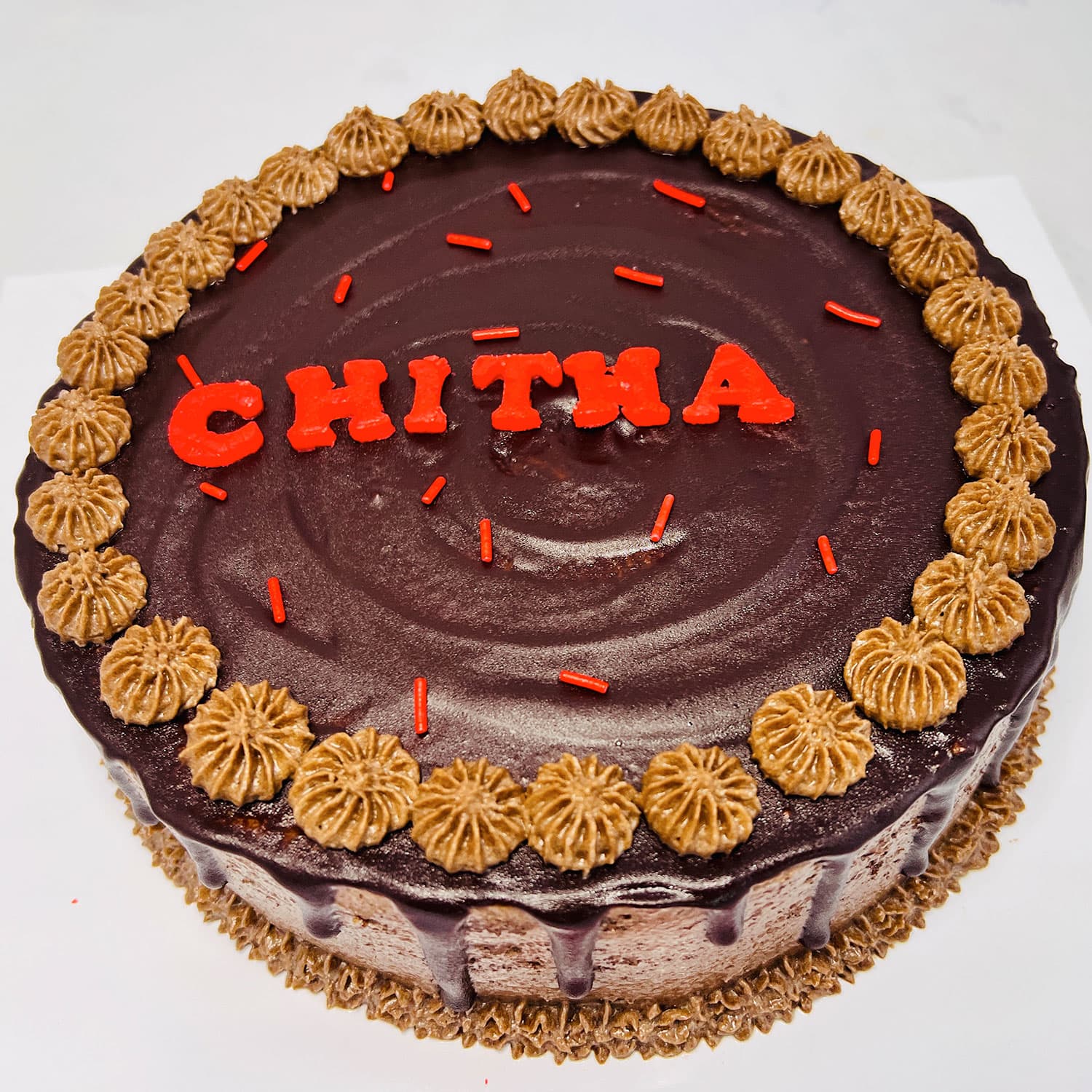 Black Budget Birthday Cake — image 6