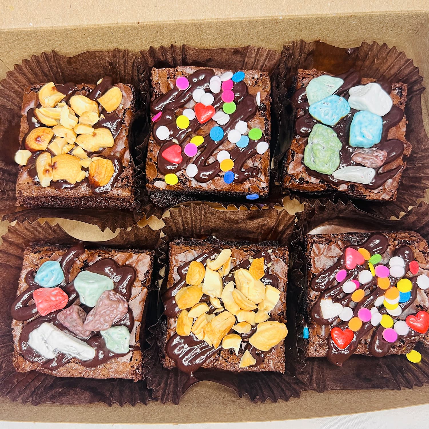Customised Brownies Gift Box