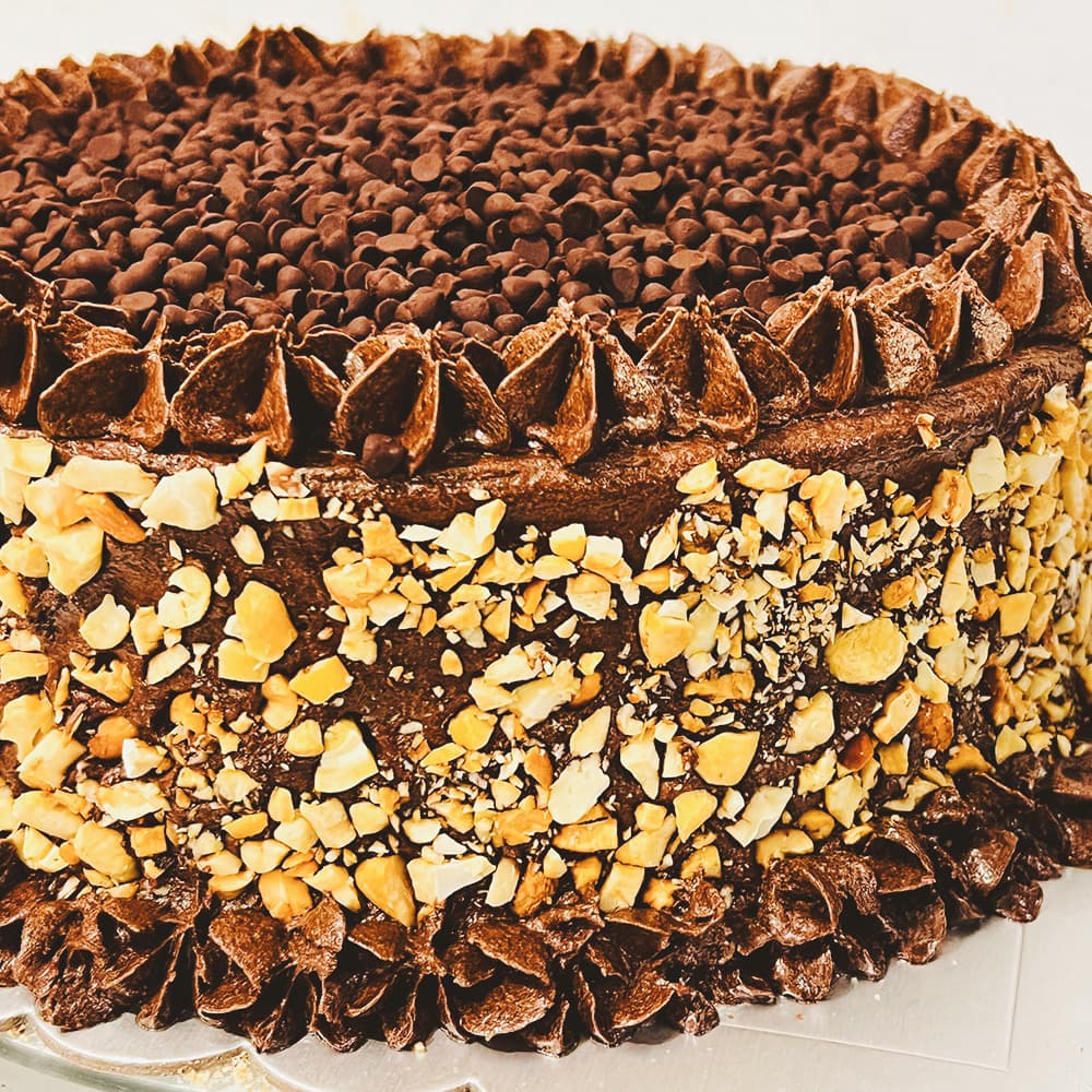 Pink Nut - Topped Cake — image 4