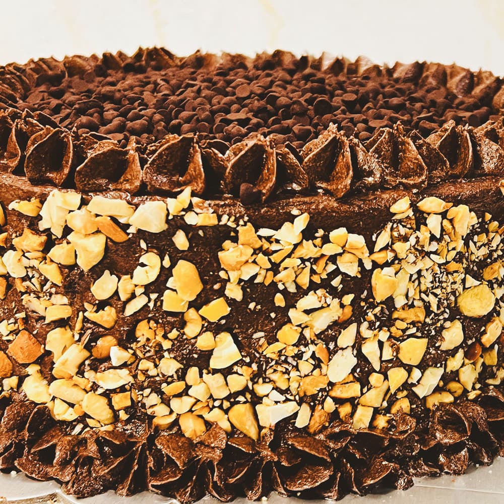 Pink Nut - Topped Cake — image 2