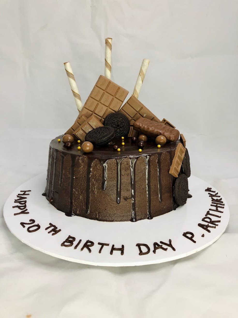 Drip cake for Chocolate Haters