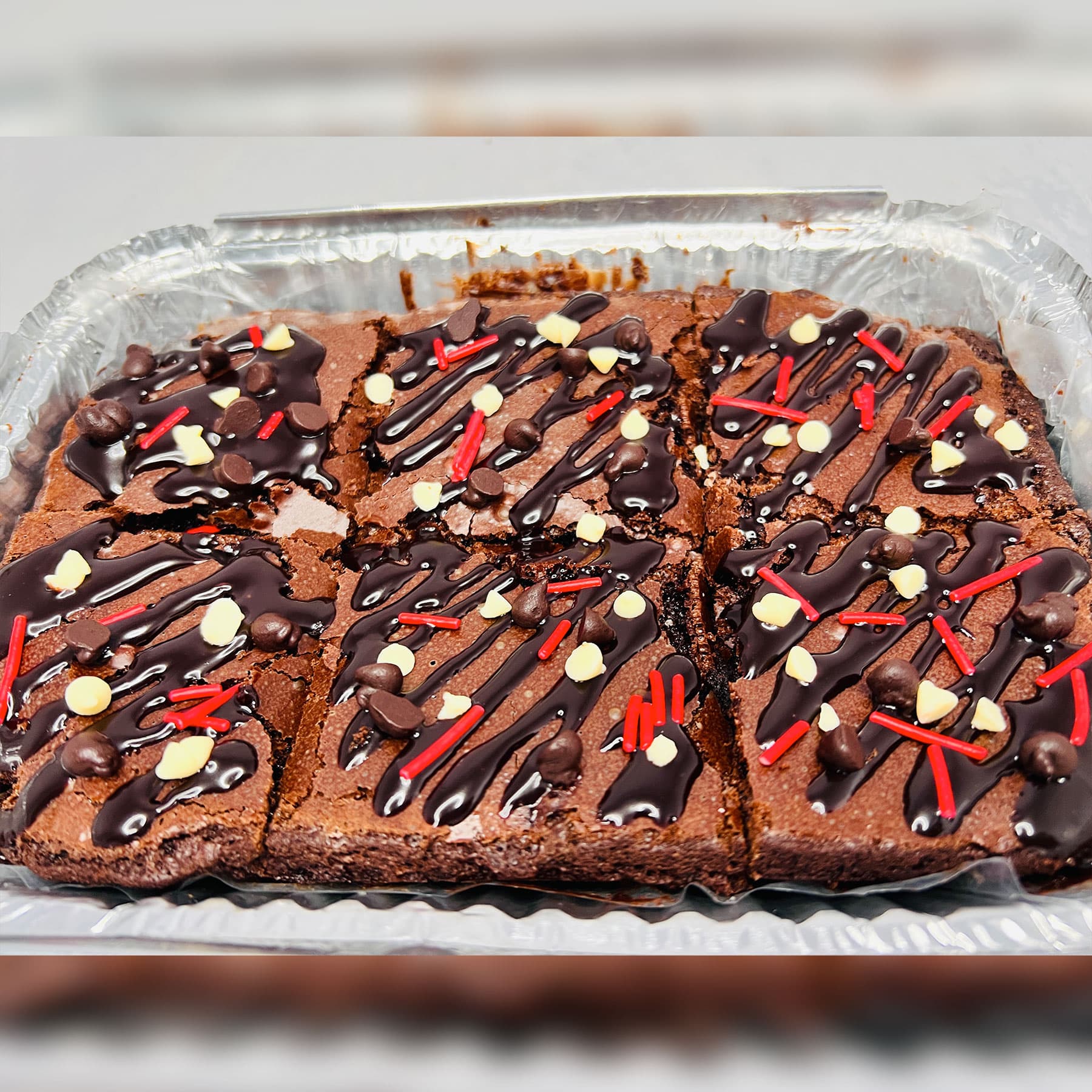 Chocolate Topped Brownies — image 3