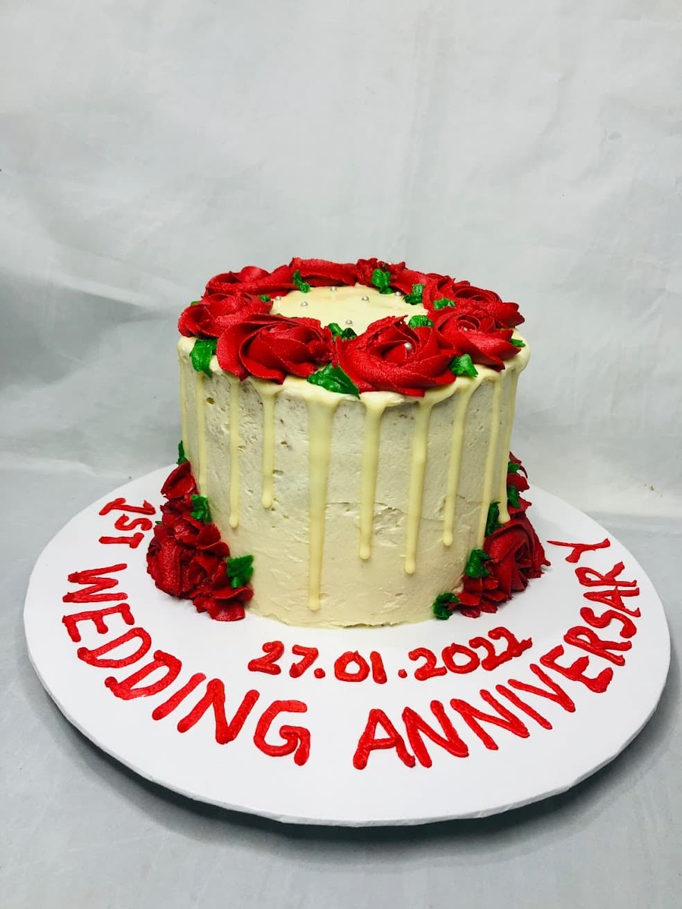 Wedding Anniversary Long Cake — image 4