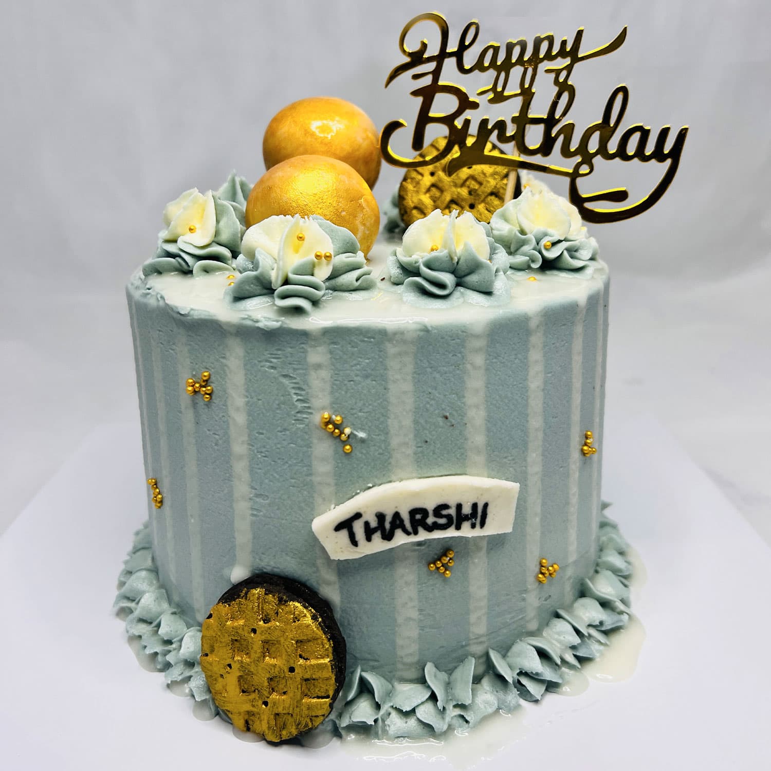 Pink Unique Bauble Birthday Cake — image 3