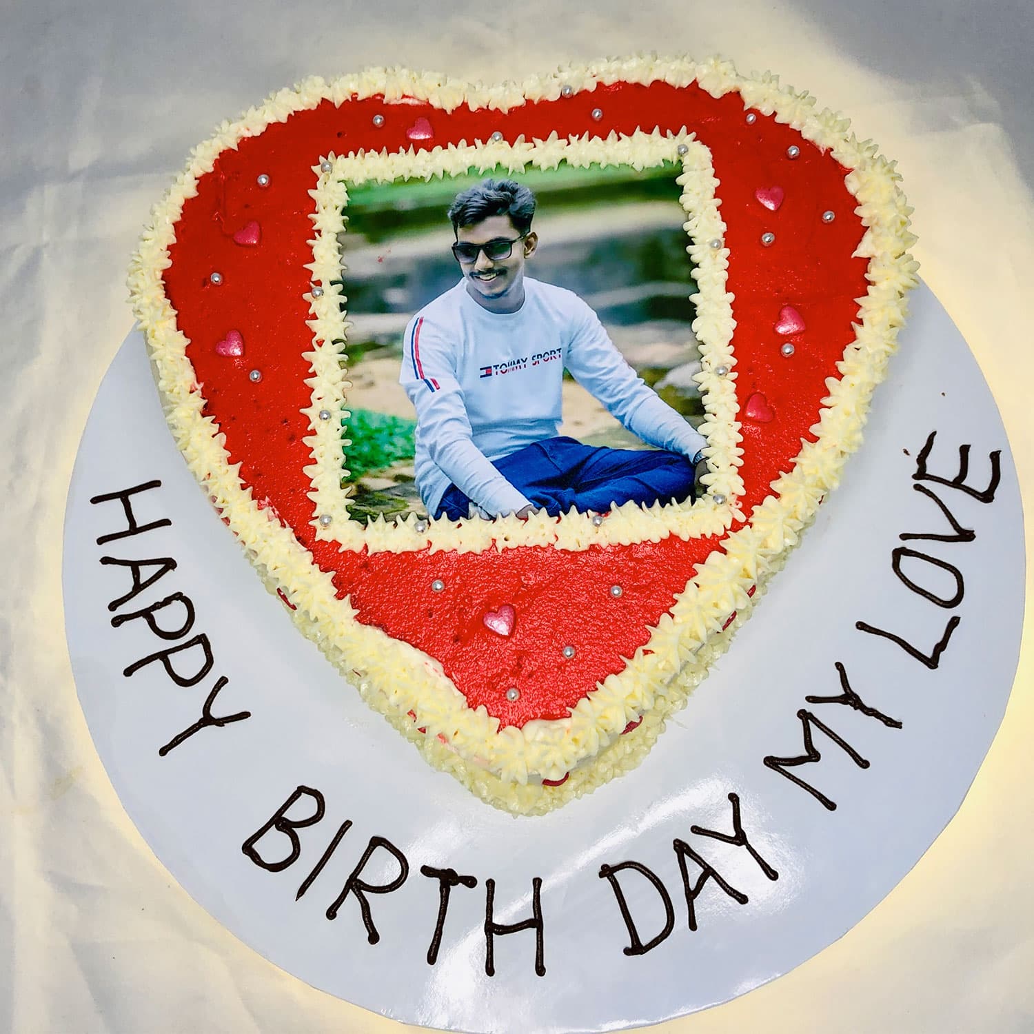 Photo Printed Cake - non edible