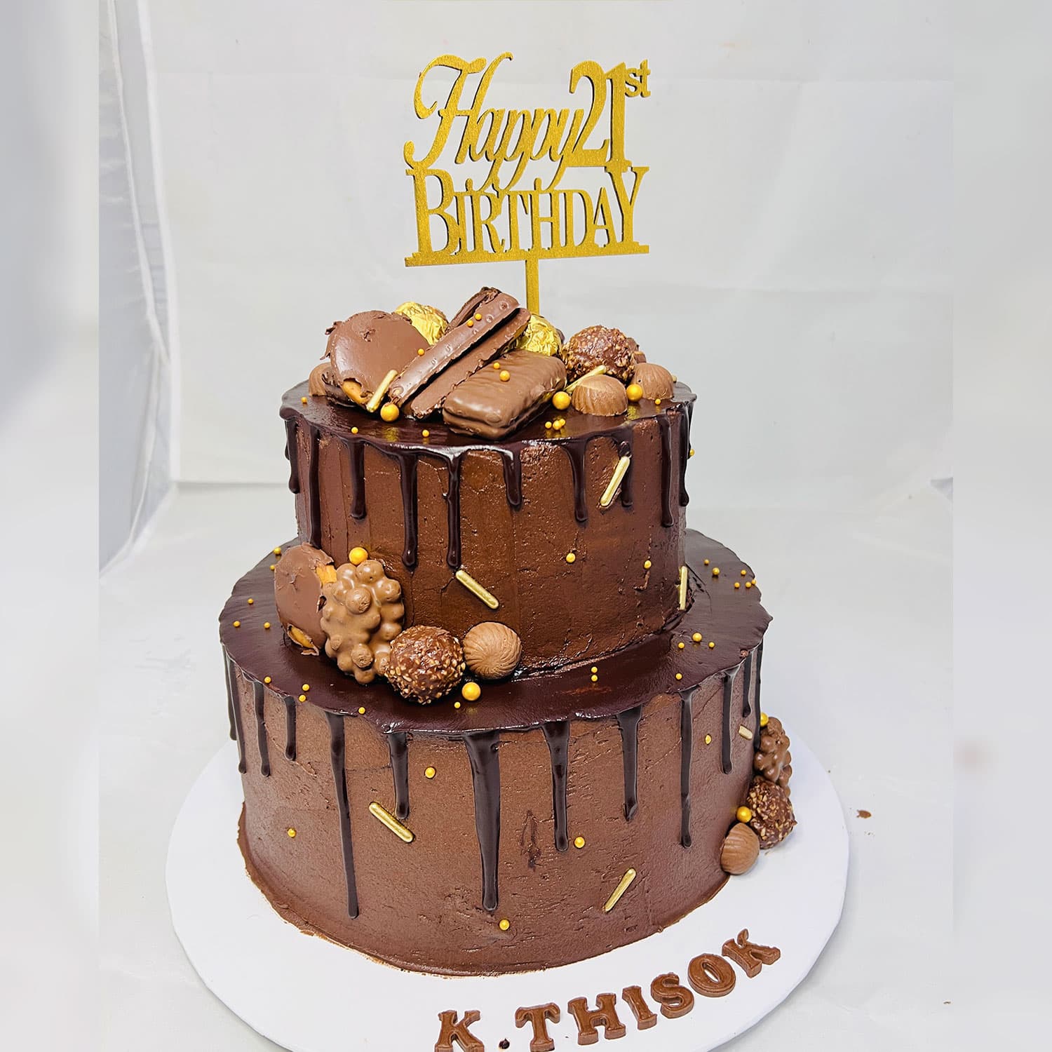 Pink Large Event Birthday Cake