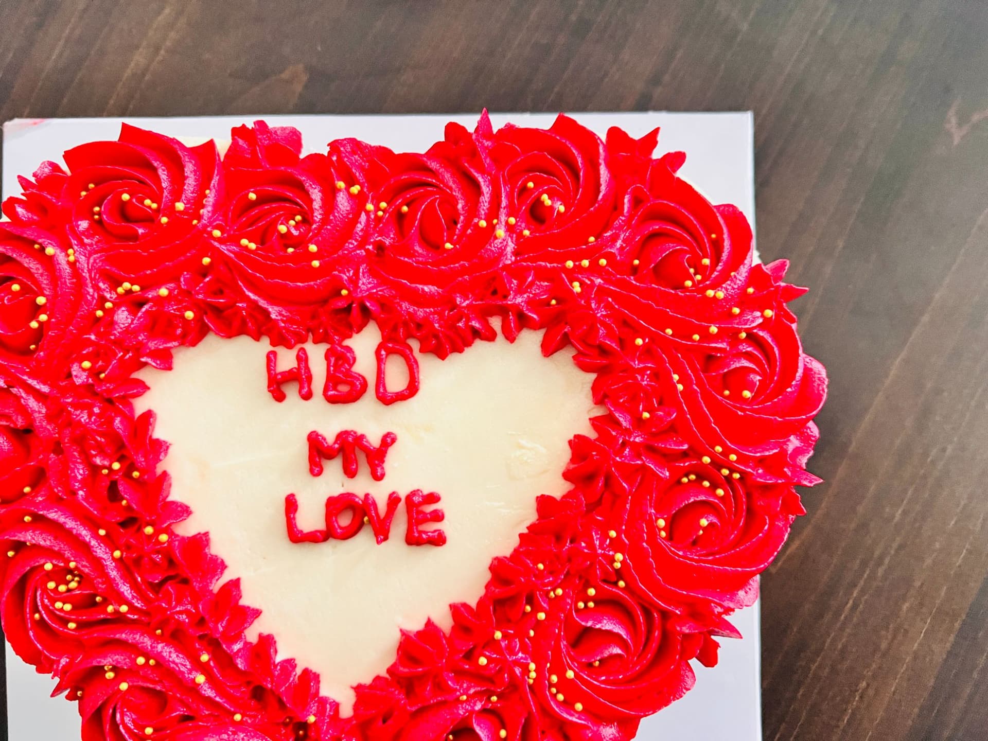 Red Heart - Shaped Love Cake — image 5