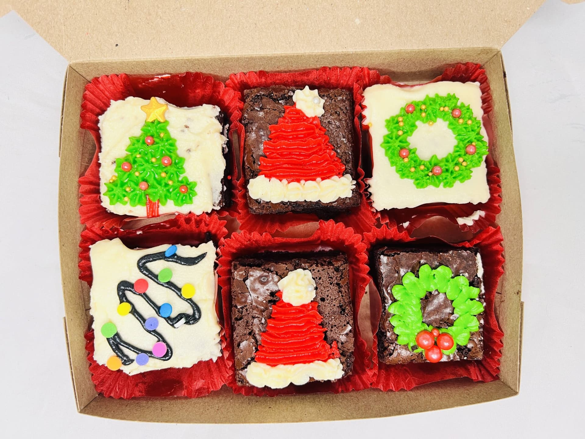 Christmas Themed Brownies - Gift Box — image 2