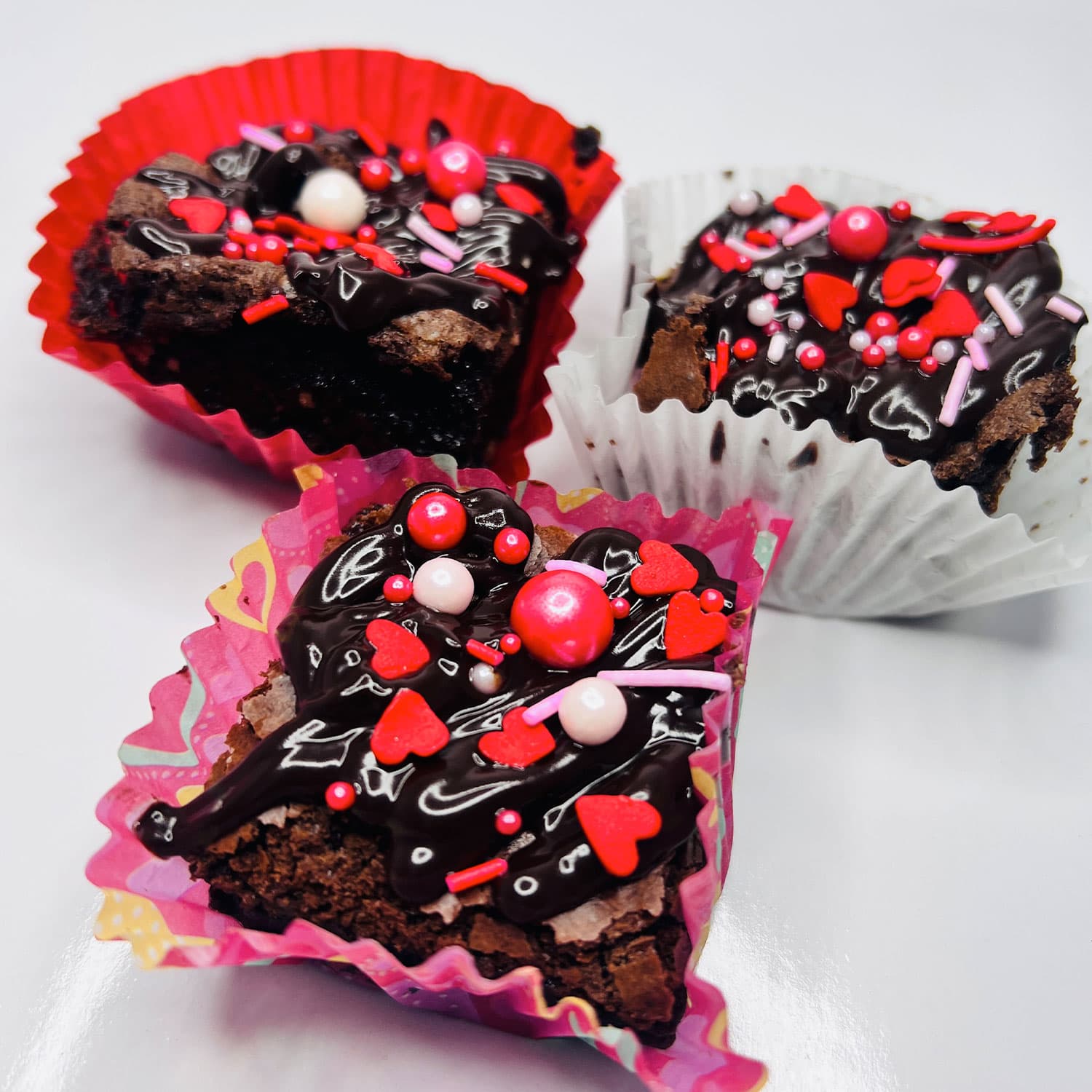 Decadent Sprinkle Brownies 6pcs Pack - Rich Chocolate Treats with Colorful Sprinkles — image 4