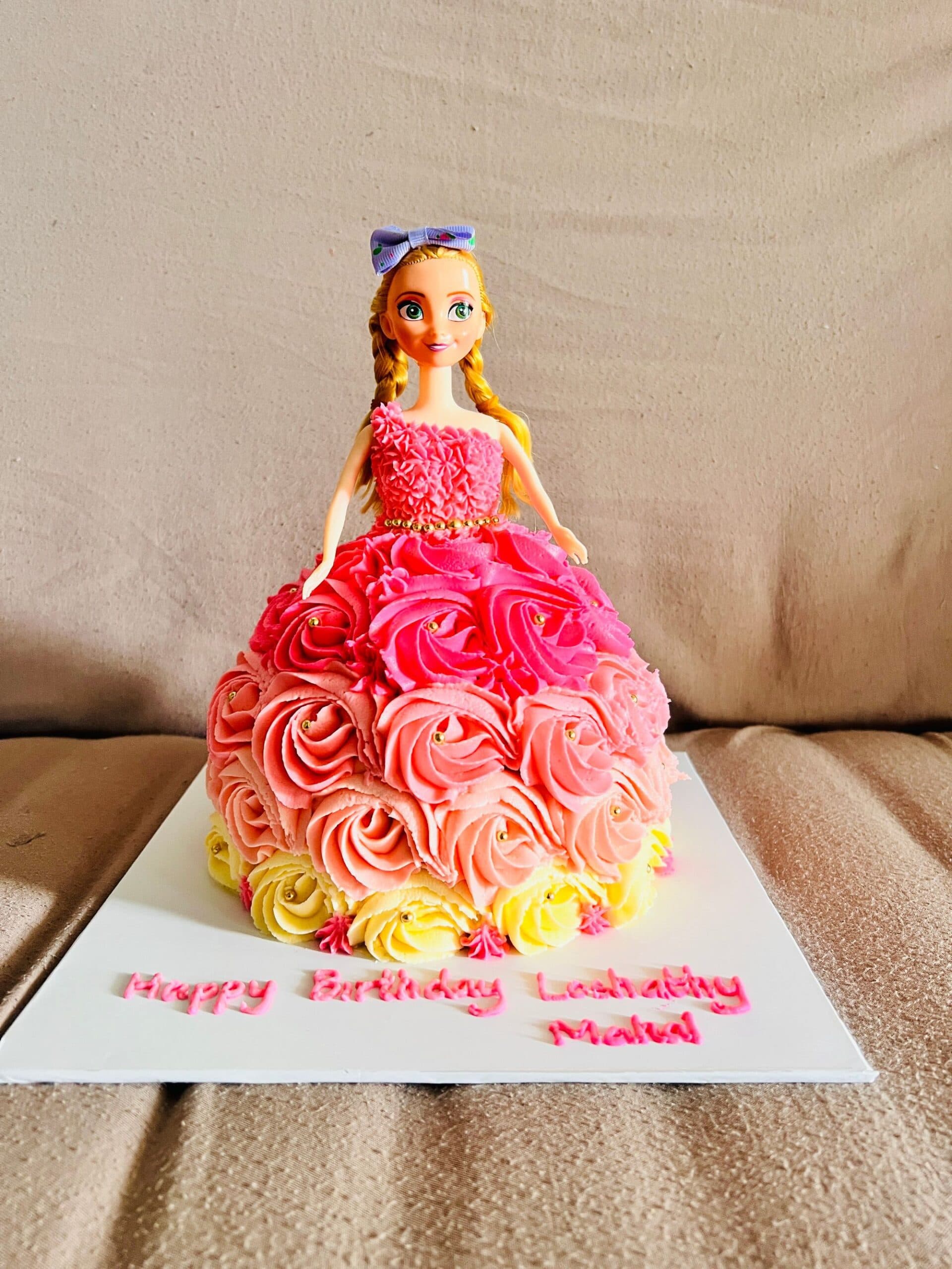 Doll Birthday Cake