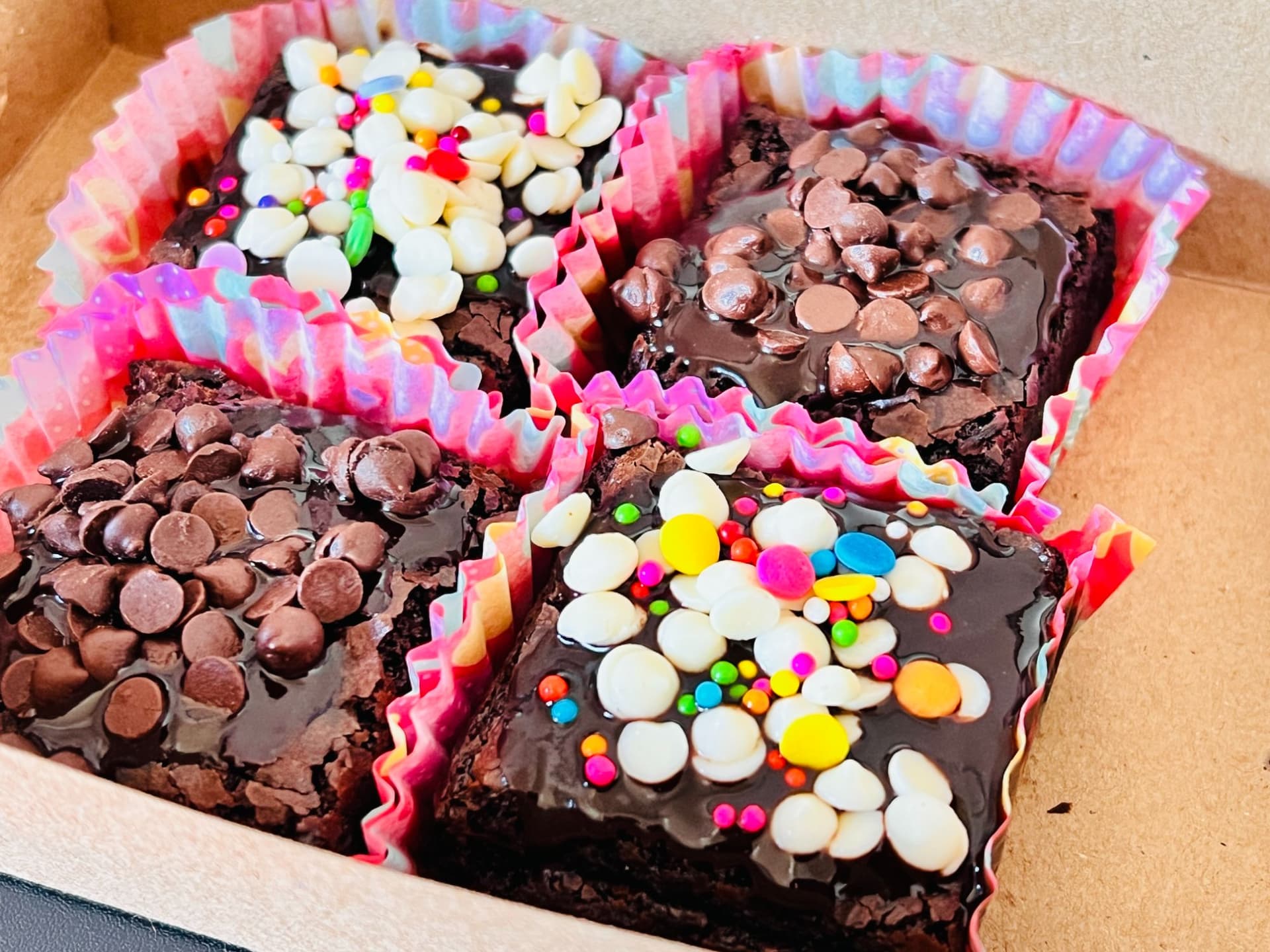 Chocolate Fudge Brownie Bites