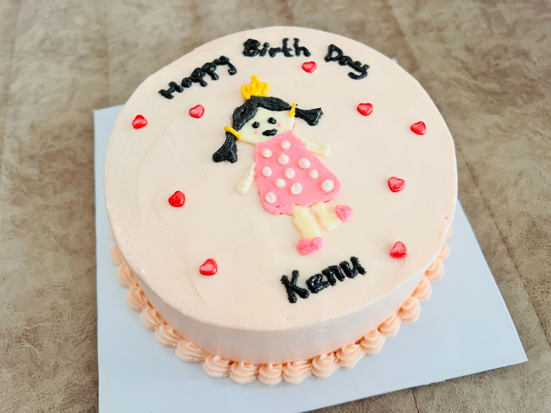 Princess - Themed Birthday Cake