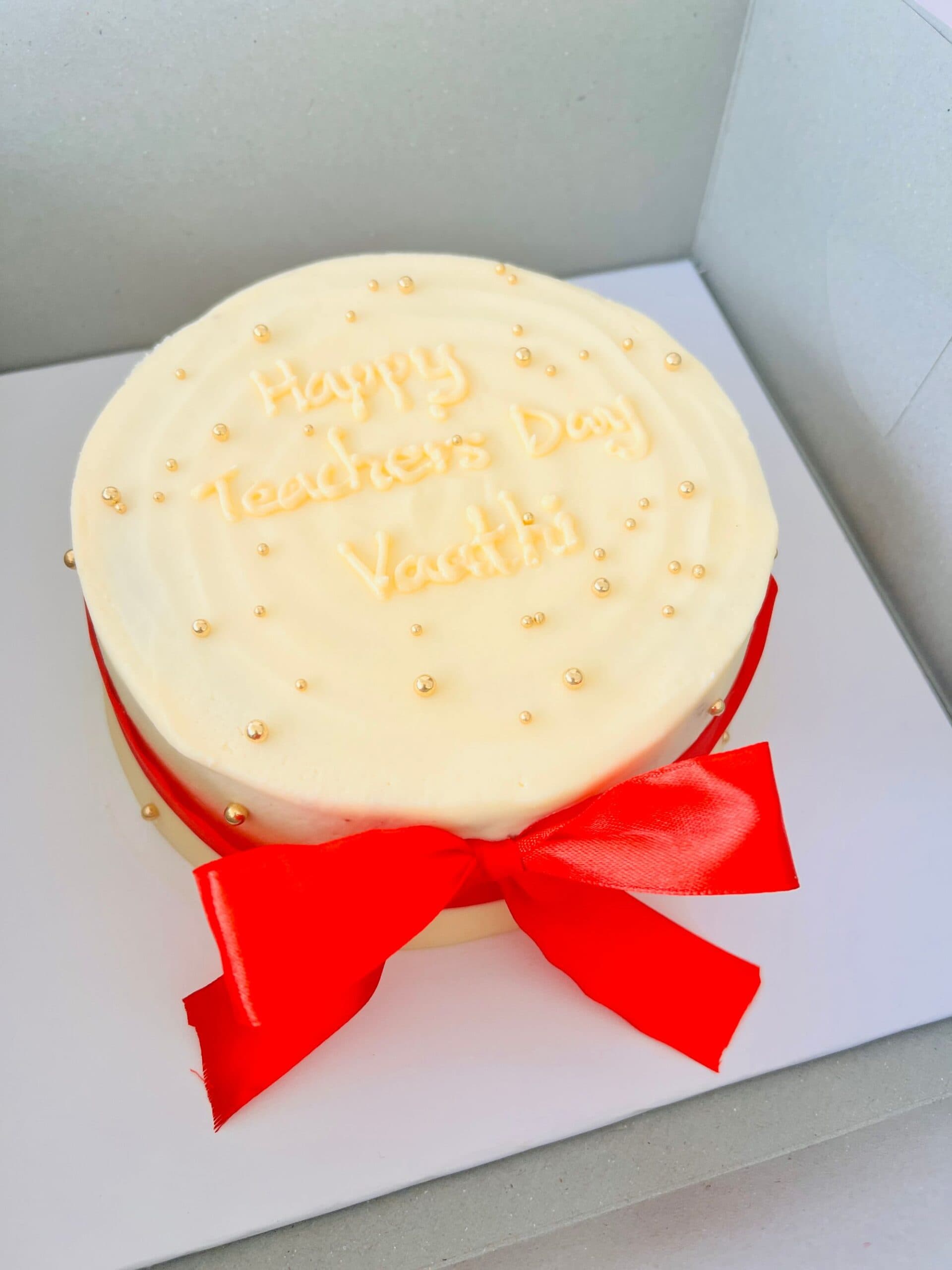 Teacher’s Day Celebration Cake